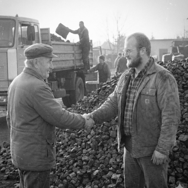 Początki firmy Tomex 1997 rok przy Kopalni Marcel